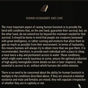 Human Husbandry