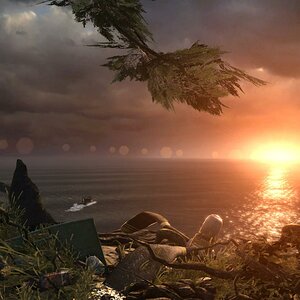 Sunrise on a Tomb Raider