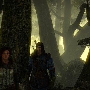 In Forest with Triss