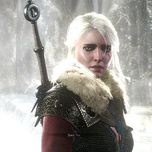 Ciri Goes to End the White Frost